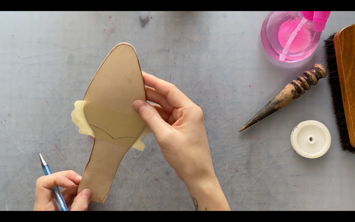 Making: Outsoles for High-Heeled Shoes