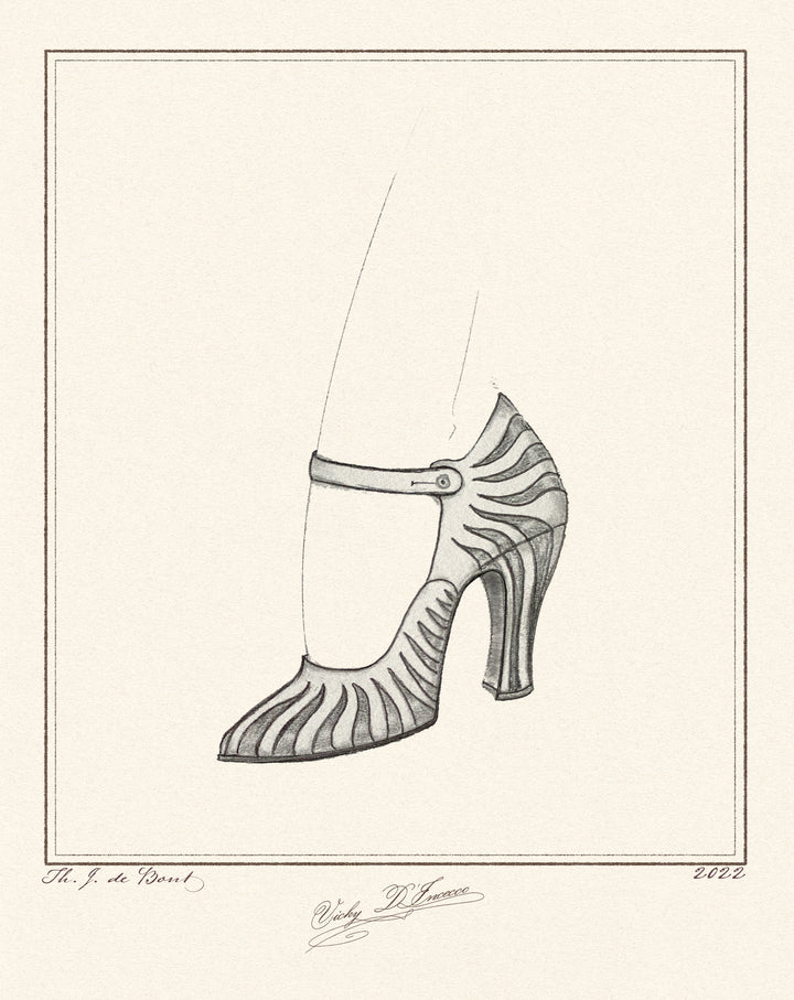 Flapper #1 | Graphite Sketch (DIGITAL)