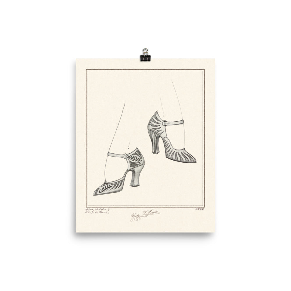 Flapper Soiree | Graphite Sketch (DIGITAL)